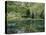 Claude Monet's Garden Pond in Giverny, France-Charles Sleicher-Premier Image Canvas