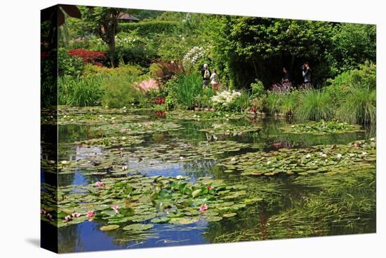 Claude Monet's Water Garden in Giverny, Department of Eure, Upper Normandy, France-null-Stretched Canvas