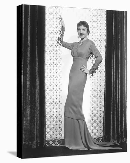 Claudette Colbert-null-Stretched Canvas
