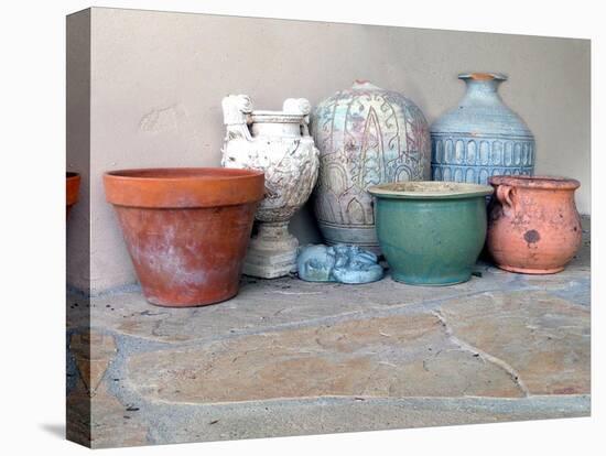 Clay Pots 2-Karen Williams-Premier Image Canvas