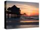 Clearwater Beach Sunset, Florida-George Oze-Premier Image Canvas