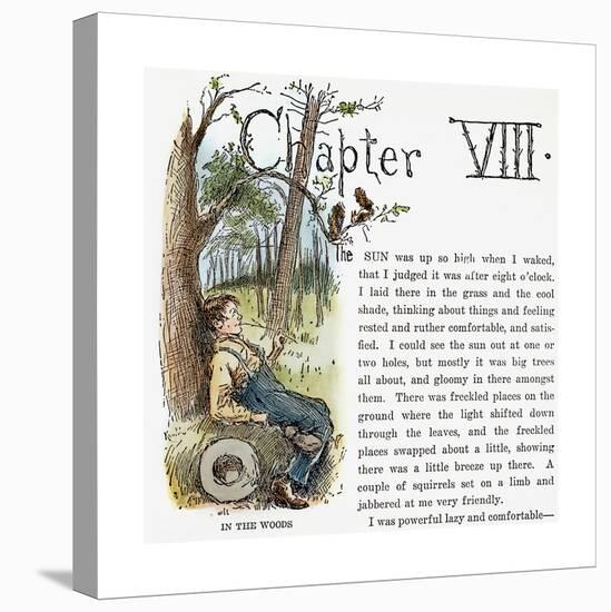 Clemens: Huck Finn-Edward Windsor Kemble-Premier Image Canvas