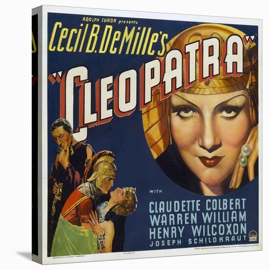 Cleopatra, 1934, Directed by Cecil B. Demille-null-Premier Image Canvas