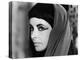 CLEOPATRA, 1963 directed by JOSEPH L. MANKIEWICZ Elizabeth Taylor (b/w photo)-null-Stretched Canvas