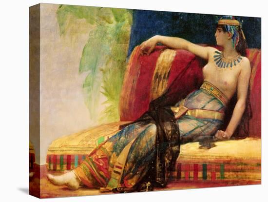 Cleopatra (69-30 BC), Preparatory Study for "Cleopatra Testing Poisons on the Condemned Prisoners"-Alexandre Cabanel-Premier Image Canvas