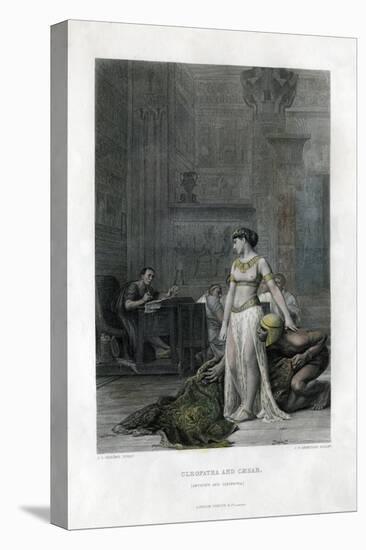 Cleopatra and Caesar (Anthony and Cleopatr), 19th Century-JC Armytage-Premier Image Canvas