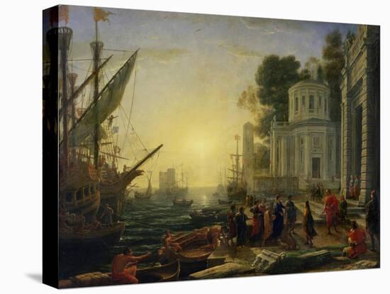 Cleopatra Disembarking at Tarsus, 1642-Claude Lorraine-Premier Image Canvas