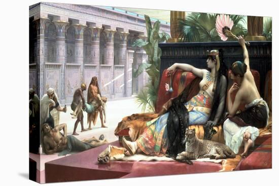 Cleopatra Testing Poisons on Those Condemned to Death, Late 19th Century-Lawrence Alma-Tadema-Premier Image Canvas