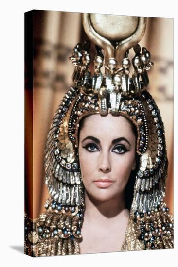 Cleopatre Cleopatra, by Joseph L. Mankiewicz with Elizabeth Taylor, 1963 (photo)-null-Stretched Canvas