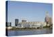 Cleveland Browns Stadium and City Skyline, Ohio, USA-Cindy Miller Hopkins-Premier Image Canvas