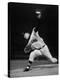 Cleveland Indians Herb Score Throwing the Ball-George Silk-Premier Image Canvas