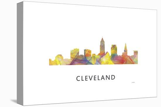 Cleveland Ohio Skyline-Marlene Watson-Premier Image Canvas