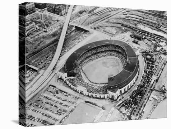 Cleveland's Municipal Stadium-null-Premier Image Canvas