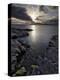 Clew Bay at Dusk Looking Towards Clare Island, County Mayo, Connacht, Republic of Ireland-Gary Cook-Premier Image Canvas