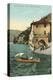 Cliff at Nesso, Lake Como-null-Stretched Canvas