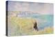Cliffs and sailboats at Pourville, 1882 (oil on canvas)-Claude Monet-Premier Image Canvas