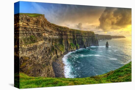 Cliffs of Moher at Sunset, Co. Clare, Ireland-Patryk Kosmider-Premier Image Canvas