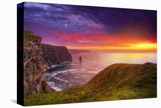 Cliffs of Moher Clare Ireland-null-Stretched Canvas