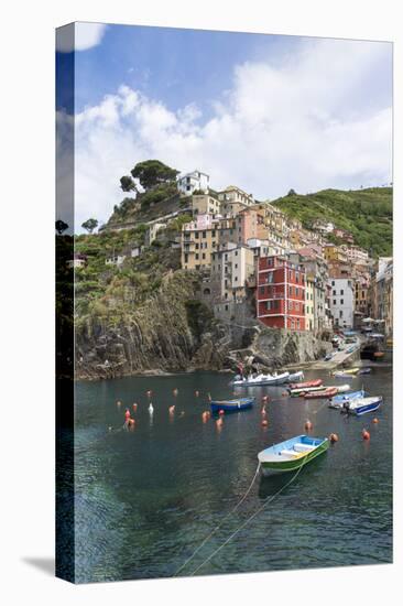 Clifftop Village of Riomaggiore, Cinque Terre, UNESCO World Heritage Site, Liguria, Italy, Europe-Gavin Hellier-Premier Image Canvas