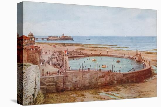 Clifton Bathing Pool, Cliftonville-Alfred Robert Quinton-Premier Image Canvas