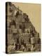 Climbing the Great Pyramid of Giza, 19th Century-Science Source-Premier Image Canvas