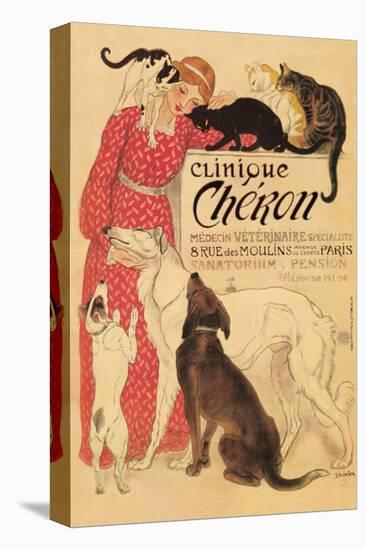 Clinique Cheron, c.1905-Théophile Alexandre Steinlen-Stretched Canvas