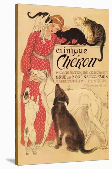 Clinique Cheron, c.1905-Théophile Alexandre Steinlen-Stretched Canvas