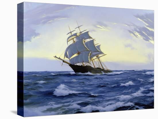 Clipper, Clear Dawn- 'Lak Loo', 2010-James Brereton-Premier Image Canvas