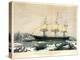 Clipper Ship Red Jacket-Currier & Ives-Premier Image Canvas