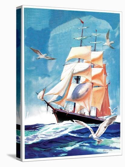 Clippership - Child Life-Henry Pitz-Premier Image Canvas