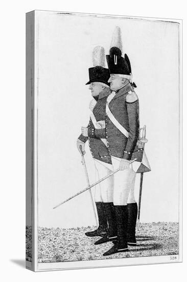 Clive of India and Major Skey, 1798-John Kay-Premier Image Canvas