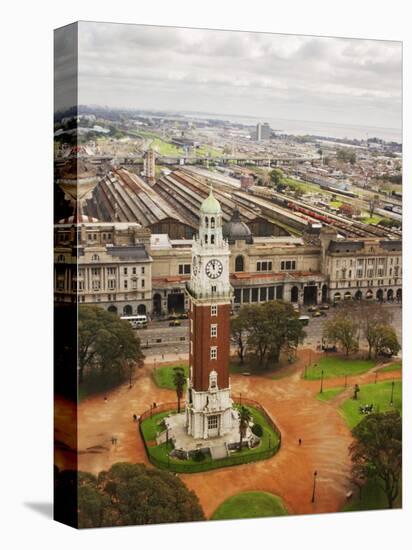 Clock Tower Called Torre De Los Ingleses on the Plaza San Martin Square, Buenos Aires, Argentina-Per Karlsson-Premier Image Canvas