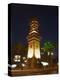 Clock Tower, Downtown at Night, Aleppo (Haleb), Syria, Middle East-Christian Kober-Premier Image Canvas