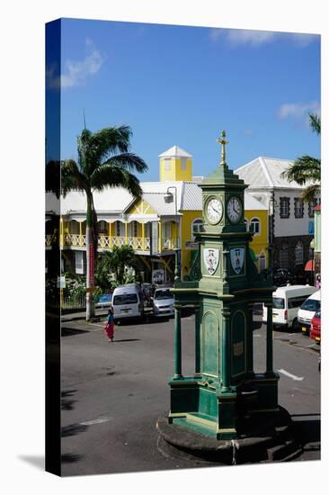 Clock Tower in the Centre of Capital-Robert Harding-Premier Image Canvas