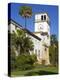 Clock Tower, Santa Barbara County Courthouse, Santa Barbara, California, United States of America, -Richard Cummins-Premier Image Canvas