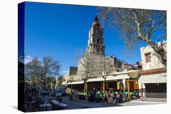 Clocktower in the Medieval Old Town-Michael Runkel-Premier Image Canvas