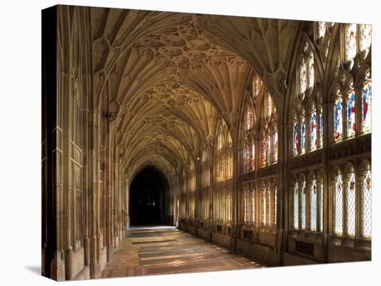 Cloisters of Gloucester Cathedral, Late 14th Century-Peter Thompson-Premier Image Canvas