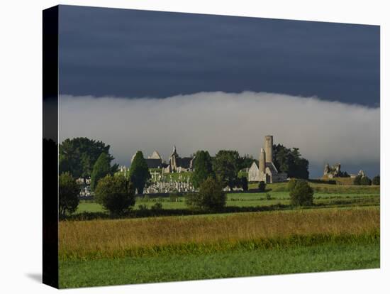 Clonmacnoise, County Offaly, Leinster, Republic of Ireland, Europe-Carsten Krieger-Premier Image Canvas