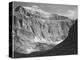 Close In View Of Mt Side "From Going-To-The-Sun Chalet Glacier National Park" Montana. 1933-1942-Ansel Adams-Stretched Canvas