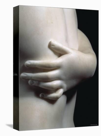 Close-Up an Arm Around the Body of One of the Three Graces, in Smooth White Marble, c.1814-Antonio Canova-Premier Image Canvas