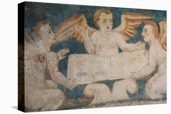 Close-Up of 16th Century Frescoes-Richard Maschmeyer-Premier Image Canvas