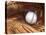 Close-up of a Baseball in a Glove-null-Premier Image Canvas