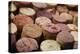 Close up of a Cork Wine with Different Variation of Wine Color-pink candy-Premier Image Canvas