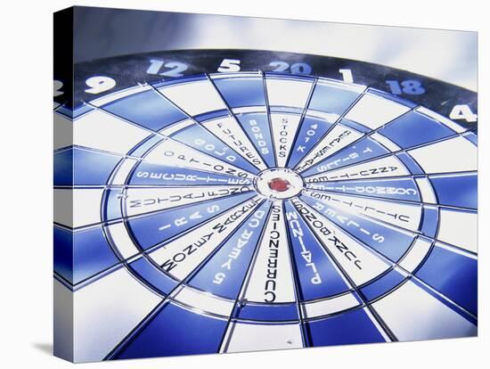 Close-up of a Dartboard-null-Premier Image Canvas