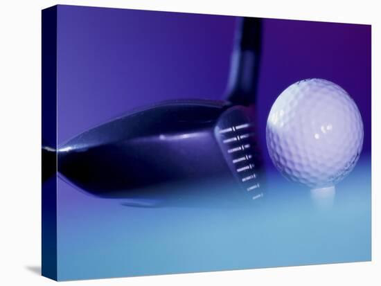 Close-up of a Golf Ball and a Golf Club-null-Premier Image Canvas