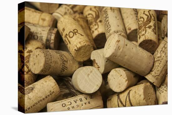 Close-Up of a Pile of Wine Cork Collection-Bill Bachmann-Premier Image Canvas