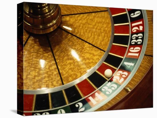 Close-up of a Roulette Wheel-Barry Winiker-Premier Image Canvas