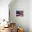 Close-up of American Flag-null-Premier Image Canvas displayed on a wall