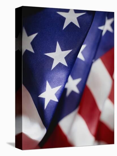 Close-up of American Flag-Rick Barrentine-Premier Image Canvas