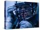 Close-up of an American Football Player Wearing a Helmet-null-Premier Image Canvas